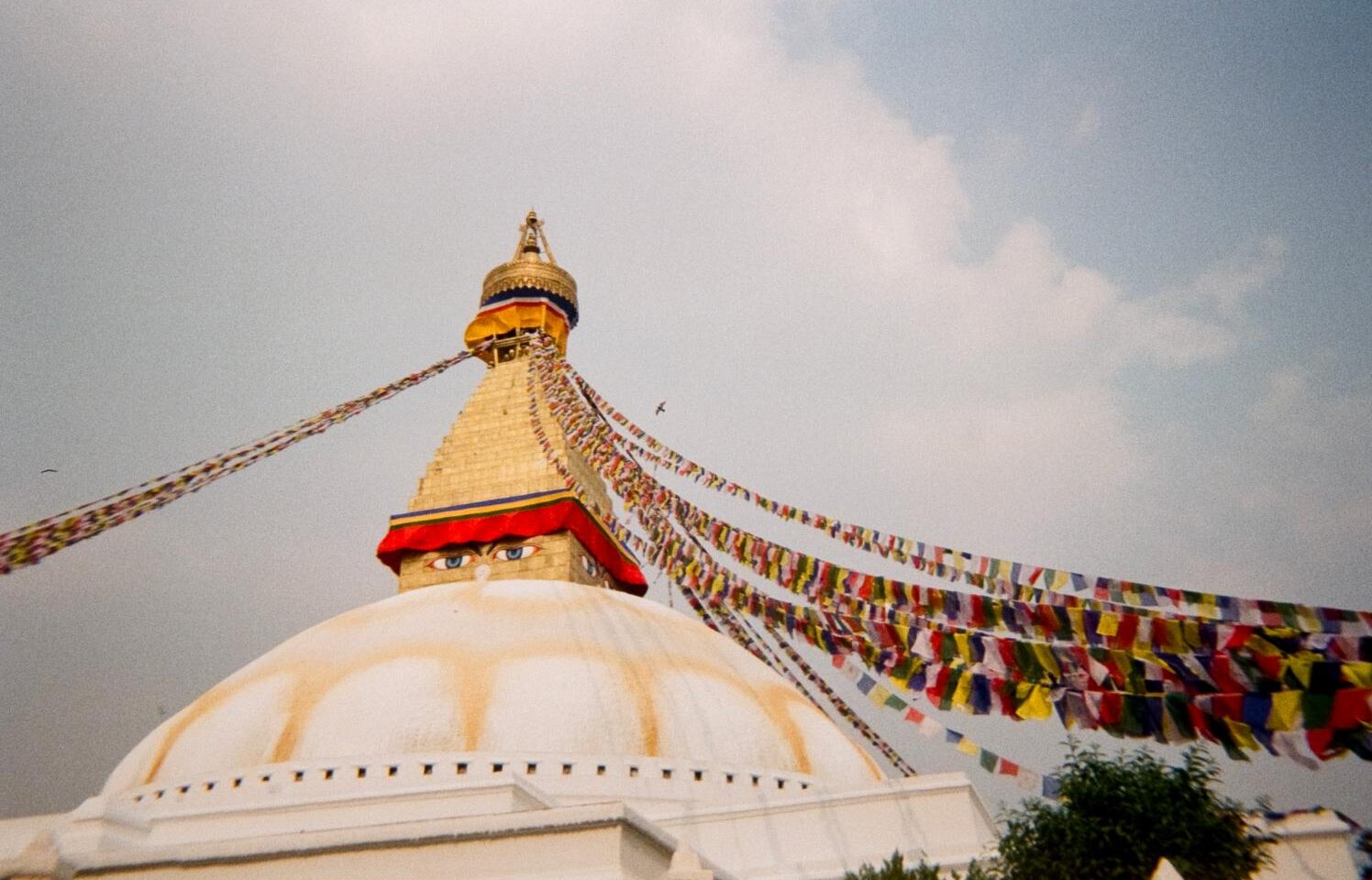 A temple in Miwa Blumer's ancestral homeland, Nepal